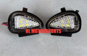 Volkswagen golf mk5 mk6 R tsi gti jetta passat touran side mirror led welcome light fog lamp cover foglamp foglight drl bodykit body kit