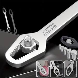 YONGRUN 1PC Universal Motorcycle Wrench 3-17mm 8-22mm Multi Function Repair Spanner Compact Bike Tool for Nut Bolt Adjustment