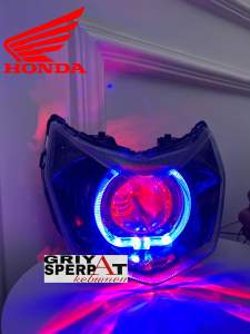 Lampu depan supra x 125 FI 2013 2014 2015 2016 2017 2018  biled billed projector