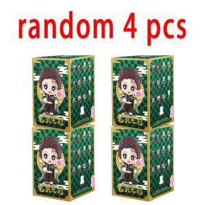 Bandai | Bộ Mô Hình Nhân Vật Hoạt Hình Anime Diệt Quỷ - Tanjiro Kamado & Nezuko Chất Liệu PVC 1-12 Món Đồ Trang Trí Sưu Tầm Dành Cho Trẻ Em Quà Tặng Giáng Sinh Halloween