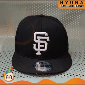 HBB Topi Korea MLB NEW YORK YANKEES Pria Wanita White Bordir NY NEW ERA- Topi Border Putih Snapback RealPict Pria Wanita Terlaris