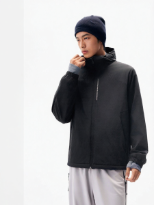 Li-Ning | Áo Khoác Gió Nam Chống Nước Dày Co Dãn