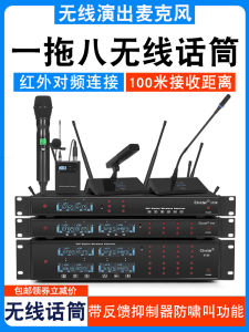 Ctvcter Wireless Handheld Microphone UHF Metal Construction for Stage Performances K-Sings Weddings Conferences