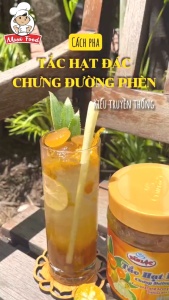 Tắc Hạt Đác Chưng Đường Phèn Tấn Lộc 900g MAXIFOOD