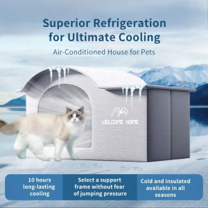summer small Cat dog Ice House Air Conditioning BED Summer Cooling Tool Nest Dog Dog Four Seasons Pet Ice House