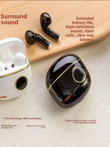 GJBY CA-136 Fashionable Wireless Bluetooth Earphones Low Latency Stereo Sound In-Ear Display True Wireless Long Battery Life