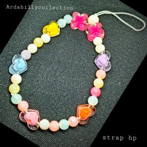 Gantungan hp manik manik strap hp viral strap hp lucu murah
