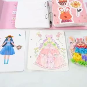 Đồ Chơi Trẻ Em Sổ Tay Thiết Kế Thời Trang Fashion Design Drawing Book Tô MàuCắt Dán Thủ Công Cho Bé Thoả Sức Sáng Tạo-Tiệm Nhà Sóc 2023