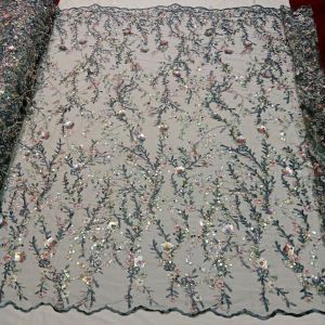 DESAIN 2 BAHAN/KAIN TILLE BORDIR GARDEN PAYETAN PREMIUM