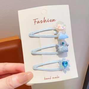 Princess Elsa Inspired Cute Forehead Clip Childrens Hair Clip