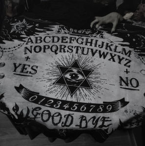 Bad Bloodline Original Dark Script Kill Wall Tapestry Gothic Background Cloth Medieval Altar Tablecloth Customizable Size