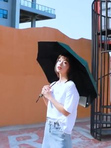【VIDKHSY Store】Dual-Use Sun Umbrella Folding Automatic Windproof Anti UV FoldingUmbrella