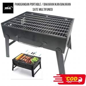 PORTBALE BBQ GRILL / BAKARAN PORTABLE / PANGGANGAN SATE / PANGGANGAN SEAFOOD / PANGGANGAN SERBAGUNA DLL