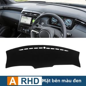 Tấm Che Nắng Taplo Xe Hyundai Tucson NX4 2021-2024 Thảm Chống Trượt Tấm Phủ Bảng Điều Khiển Chất Liệu Flannel/polyester Phụ Kiện Nội Thất