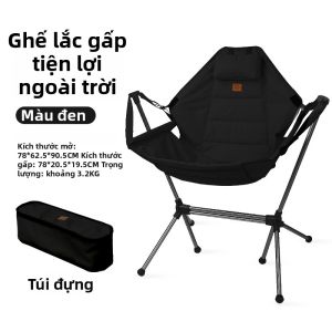 Ghế Xếp Dã Ngoại Nhôm Hợp Kim Gấp Được Portable