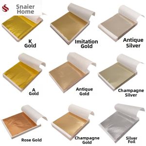 FEIZHUXIANSEN | Gold Foil Paper for Handicrafts 9*9CM