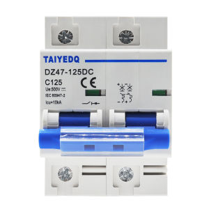 2P 80A 100A 125A DC Circuit Breaker 500V Circuit Breaker Solar Cells RV Battery System 100 Amp Breaker 100Amp Breaker - Lazada