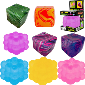 Bandai | Hot Sale Schylling Cube Fidget Cube Stress Relief Anxiety Sensory Tool for Focus ADHD & Office Desk Calming Gadget