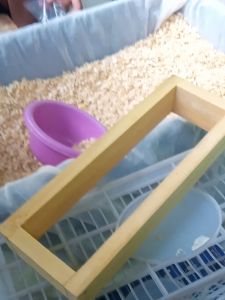 Alat cetak tempe kayu berbagai ukuran untuk pembuatan tempe