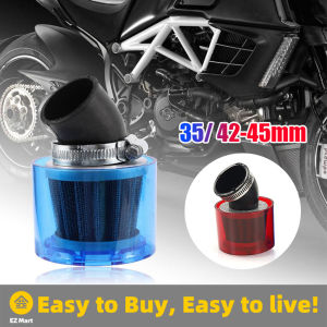Fast Shipping: 35mm/45mm Splash Proof Air Filter Cleaner 45 Degree Bend Plastic Waterproof Motorcycle For Motorcycle 125cc 140cc 150cc 250ccc ATV Pit Dirt Bike Motorbike Waterproof-Air-Filter