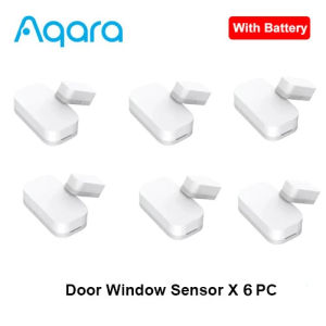 Aqara | Aqara Door Window Sensor Zigbee 3.0 Wireless Connection Alarm Smart Mini Door Sensor Work With Aqara Gateway Mi Home HomeKit APP