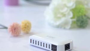 40W 8 Port USB Fast Charger QC3.0 HUB Smart Quick Charge With LED Display Multi USB Charging Station Mobile Phone Desktop Home
