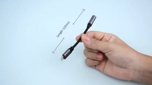 USB Type C to 3.5 MM Headphone Audio Jack Adapter DAC Type-C Earphone Adaptor AUX Converter Lightning to 3.5mm