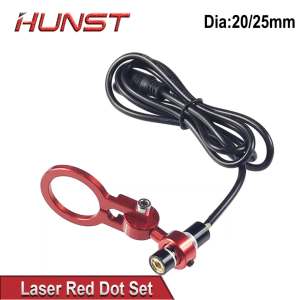 Hunst Red Dot Set Positioning Diode Module Laser Engraver Dia:20/25mm DC 5V For DIY Co2 Laser Head