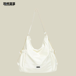 Lightweight Nylon Tote Bag Womens Multi-Functional Casual Shoulder Bag Double Strap Urban Minimalist Style Handbag