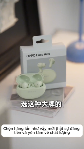 Tai nghe không dây bluetooth OPPO Enco Air 4 kháng ồn chủ động kết nối cùng lúc hai thiết bị