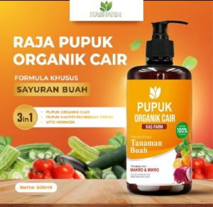 KASFAM- Pupuk Organik Cair Tanaman Buah Bunga Dan Sayuran 500mL POC Kompos