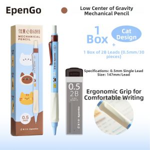 BIFANGSHUO | Low Center of Gravity Study and Exam Pencil 0.5mm 2B
