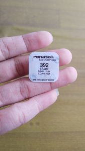 Renata SR41W Baterai jam tangan Renata 392 SR41W Silver 1.55V