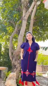 เดรสคอวี ชุดพื้นเมือง