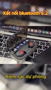 Tai nghe Bluetooth S10 Pro  S10 Plus  Công nghệ Bluetooth V5.2 kiêm Sạc dự phòng  Âm thanh hay đàm thoại to  Bass treble đầy đủ