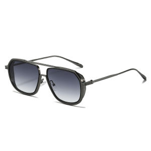 JN IMPRESSION New Fashion Square Frame Sunglasses for Women Retro Punk Style Sunglasses for Women Foreign Trade Glasses Wholesale