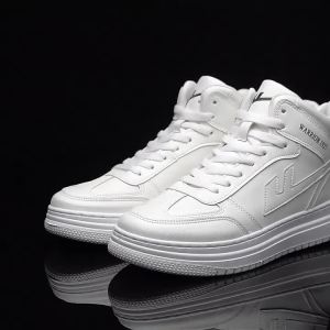 ＜1207＞  Warrior Air Force One Easy Wear Couple Shoes Fashion All-Match Trendy High Top Casual Shoes Popular Platform aj Womens Sneakers