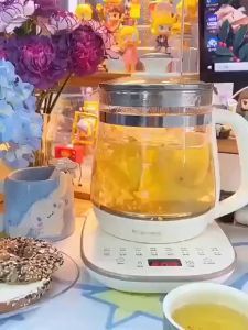 【Local Store】Health pot multi-functional electric kettle boiling water tea pot office decocting pot glass flower tea machine