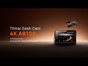 70mai A810S 4K Dash Cam Dual Vision Sony STARVIS 2 Car Camera GPS ADAS Super Night Vision