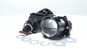 1/2PCS BILED WST 3 INCH DC 12V 55W Lensa Projector Blue Lens Projie