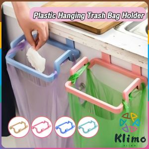 KLIMO Kitchen Plastic Hanging Trash Bag Holder Toilet Bedroom