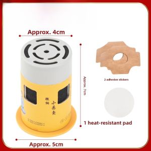 Portable No Smoke Moxibustion Box Home Use Travel Size Moxa Cylindrical Mugwort Stick Aromatherapy Device for Children