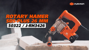 🔥รุ่นใหม่ปี2025 ประกันศูนย์🔥สกัดไฟฟ้า สว่านโรตารี่ PUMPKIN 50324 / 50322 สกัดโรตารี่ สกัดปูน เครื่องแย็ก สว่านกระแทก