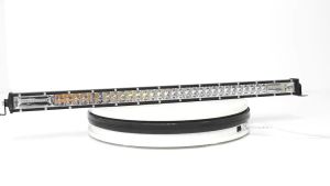 Car Flood Light Work Lamp Dual Color Strobe LED Light Bar 60W/120W/180W Offroad