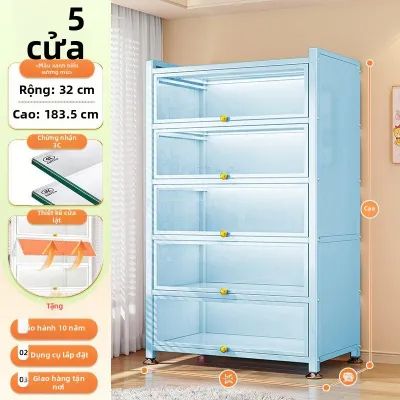 Tủ Kính Chống Bụi Đa Năng Cửa Thép