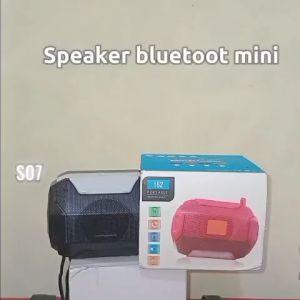 S07 ORIGINAL SPEKER BLUETOOTH BLUTUT PORTABEL WIRELLES SPEAKER STEREO FULL BASS