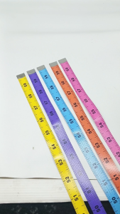 Meteran 150 cm - 60 inch Double Sided Dual Use CM-INCH Kualitas Jerman High Quality Aktion Kode B Untuk Meteran Jahit Kain Badan Baju Dll