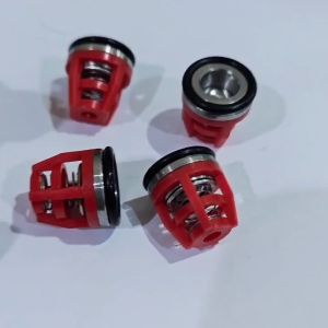 INDOBASE Part Klep Pompa Karet Bawah D15.8x16mm Merah 1 Pcs