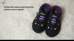 HQo Sepatu Anak Perempuan Terbaru / Sepatu Slip On Anak Cewek / Sepatu Selop Anak / Sepatu Anak Perempuan Casual / Sepatu Anak Sekolah Hitam PAUD TK RA SD MI / Sepatu Sekolah Perempuan Sol Karet Ukuran 28 - 35 / Sepatu Sekolah Anak Lucu / ARMAS PUTRI