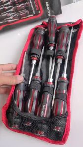 OBENG TEMBUS OBENG SET 7 pcs YUKIDO JAPAN TECHNOLOGY CRV- MACHINIST SCREWDRIVER SET